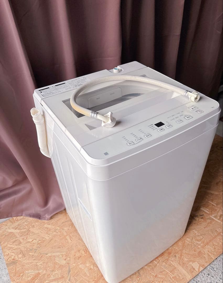 【高年式・2024年製】ニトリ 全自動洗濯機 NT60T1 WH（6.0kg）