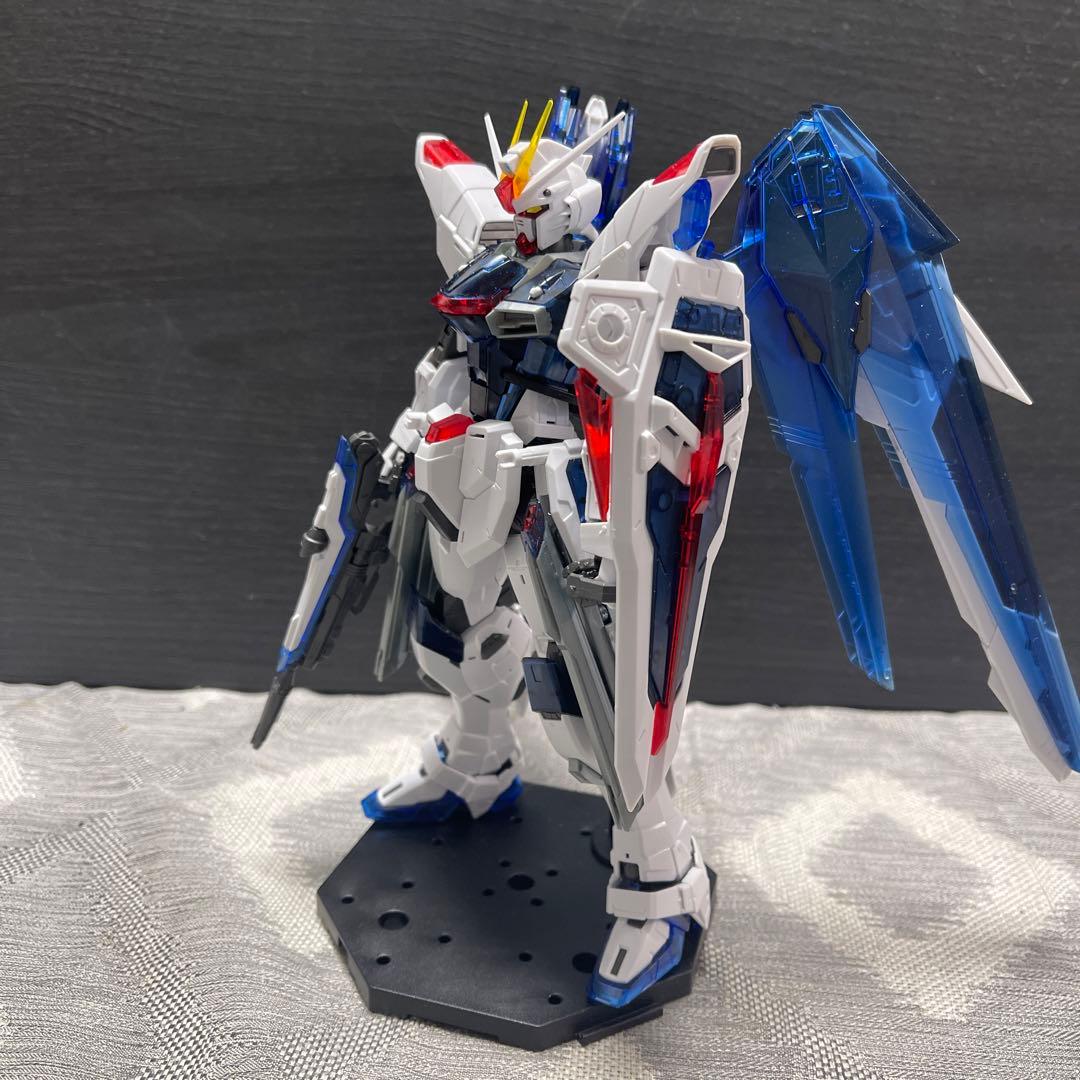 ガンプラ一番くじ A賞 MGフリーダムガンダムver.2.0 ソリッドクリア