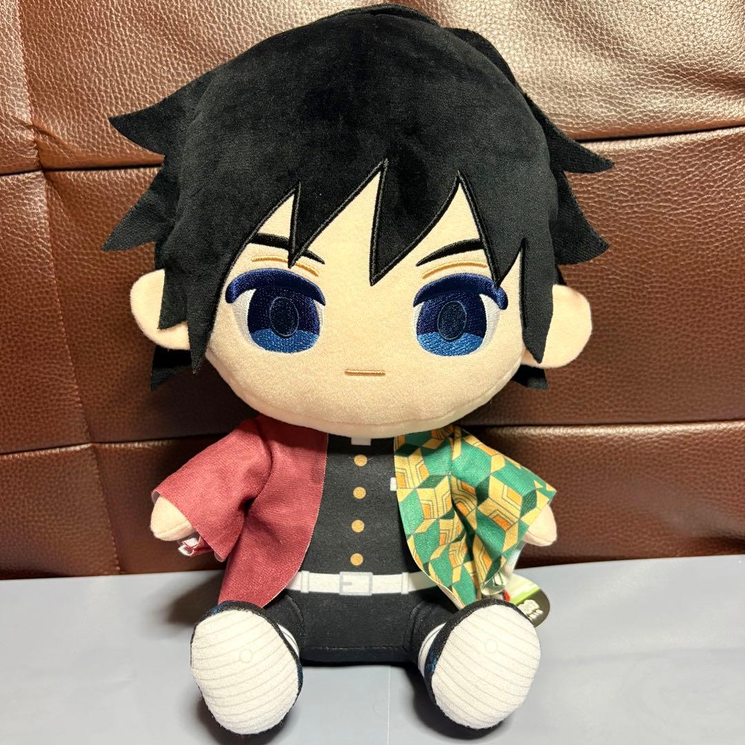 鬼滅の刃 ぬいぷりけおすわり BIG1 冨岡義勇 - メルカリ