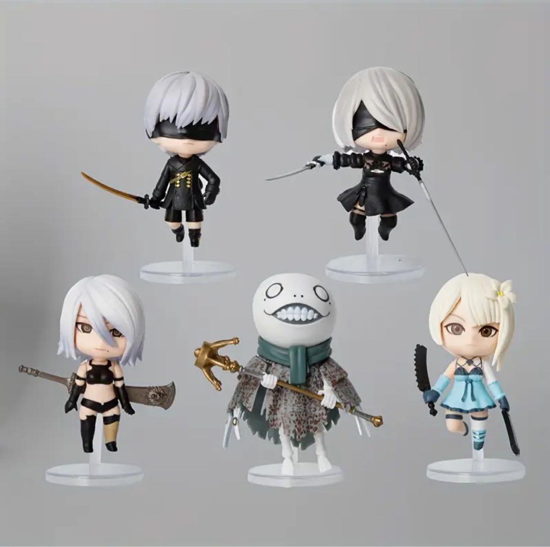 NieR:Automata ニーアオートマタ フィギュア5体セット10.5cm - メルカリ