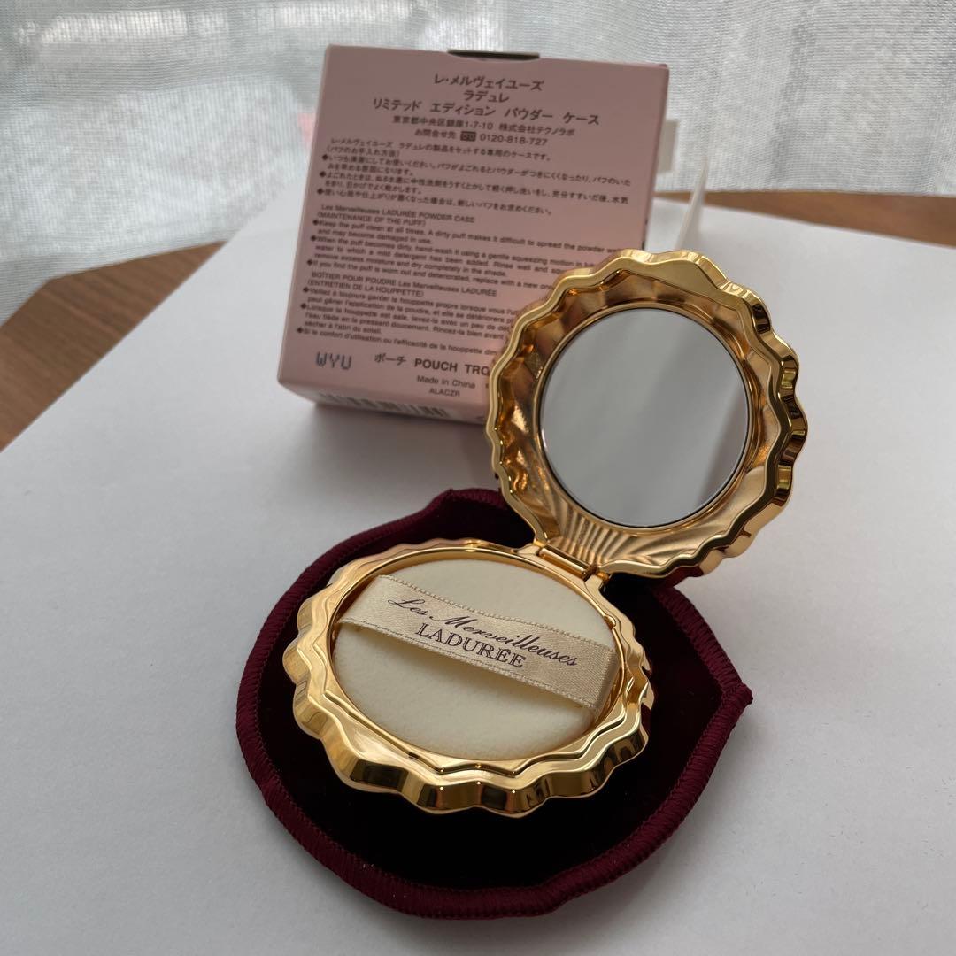 ラデュレ LADUREE 限定 貝コンパクト ミラー