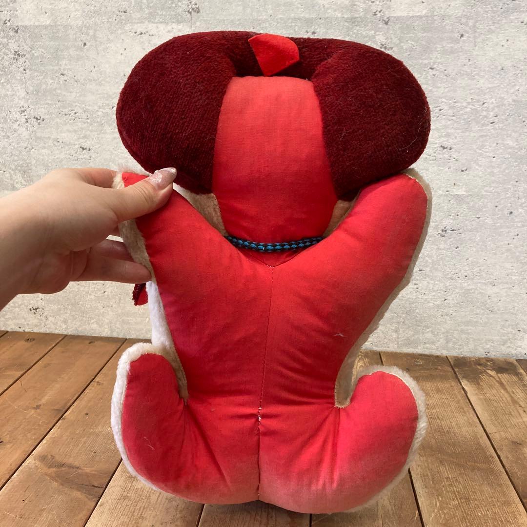 昭和レトロ ブルドッグ おじさん ぶさかわ ワンコ 犬 ぬいぐるみ