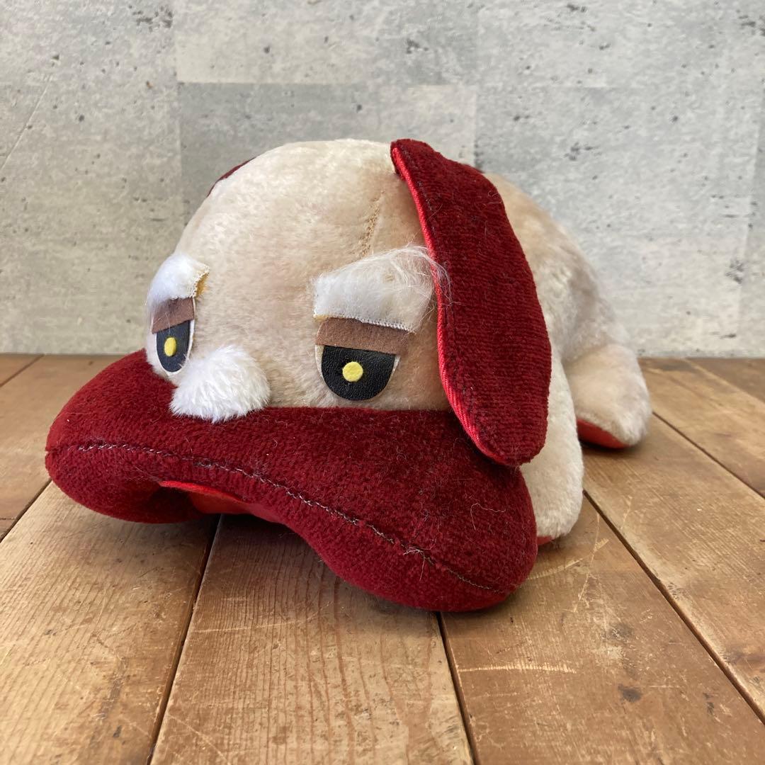 昭和レトロ ブルドッグ おじさん ぶさかわ ワンコ 犬 ぬいぐるみ
