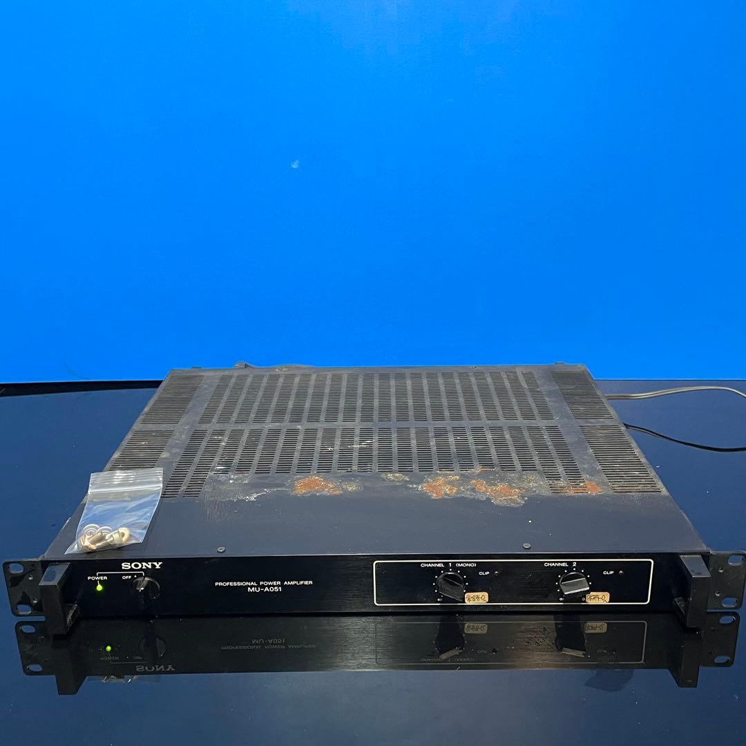 SONY パワーアンプ MU-A051 ソニー - メルカリ