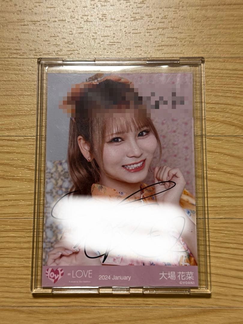 LOVE イコラブ 大場花菜 生写真 6周年 直筆コメあり コンプ - メルカリ