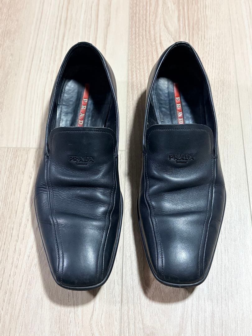 PRADA プラダ ロゴローファー ドレスシューズ アーカイブ 00s 90s