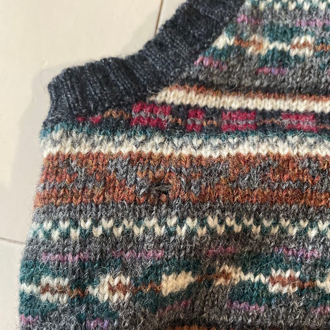 RRL Double RL 90s 三ツ星 黒タグ フェアアイル ニット ベスト - メルカリ