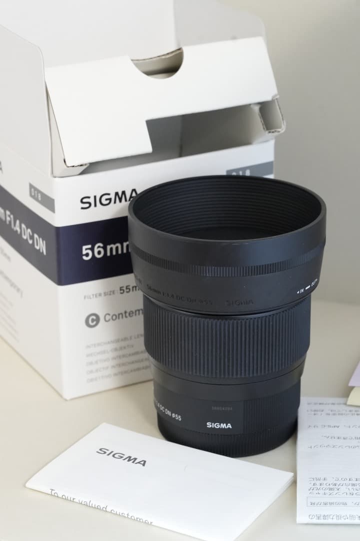 シグマ(Sigma) レンズ 56mmF1.4CanonキヤノンEF-Mマウント Amazon.co.jp: シグマ(Sigma) レンズ 56mm F1.4 DC DN Canon キヤノン