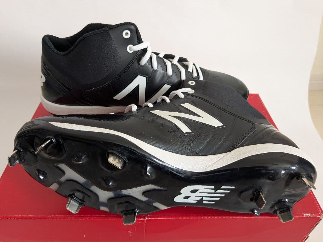 新品 US New Balance M4040BK5 野球スパイク 29.5cm