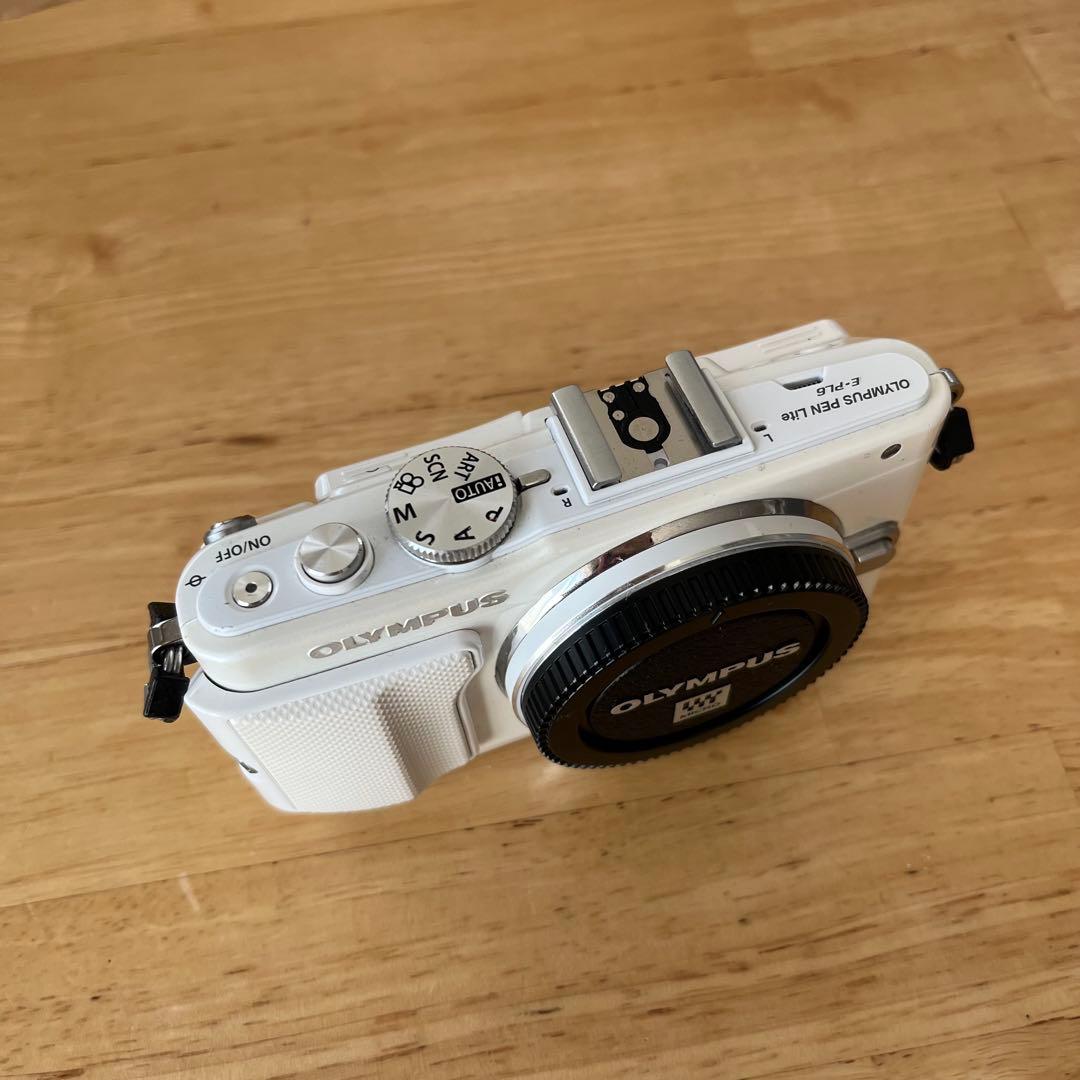 ジャンク品】OLYMPUS PEN E-PL6 ホワイト レンズなし