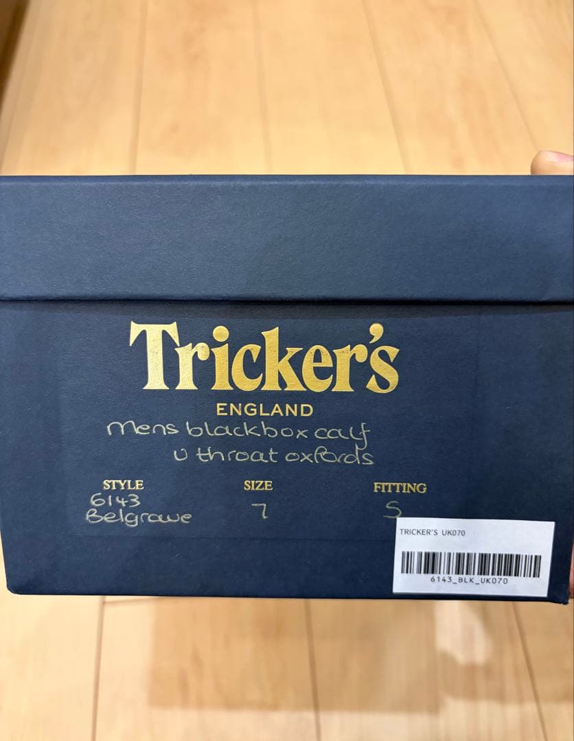 トリッカーズ ベルグレイブ　UK7.0(25.5cm)