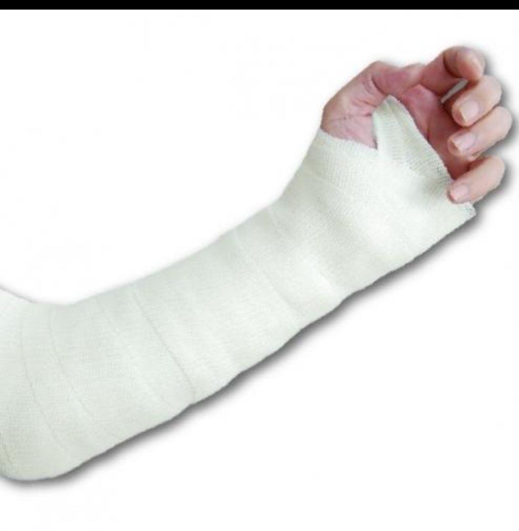 ギプス包帯 7.5cm x 3.6m 10袋 スポーツジム運動部 整体整骨院