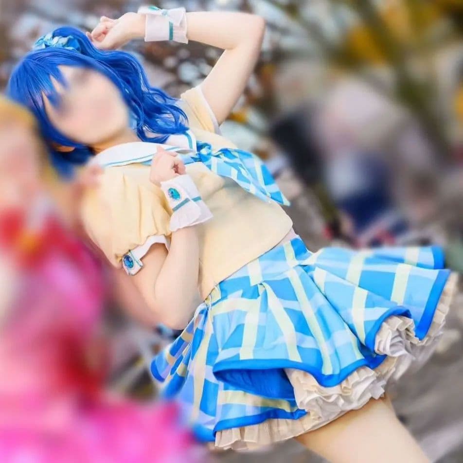 アイカツ！】 霧矢あおい コスプレ 衣装 ウィッグ 三分妄想製 スクール