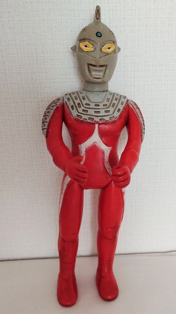 ウルトラセブン ソフビ30cm 円谷プロ マルサン 昭和レトロ 当時物 名前