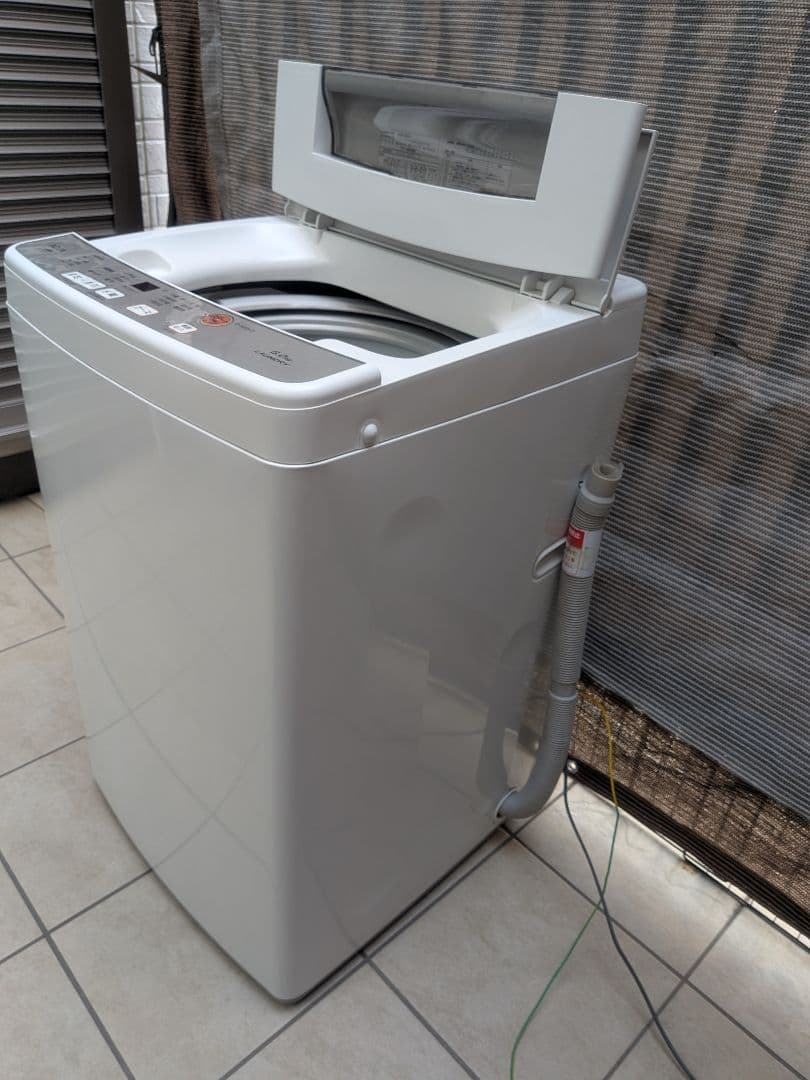 【送料込み】AQUA 全自動洗濯機 6.0kg 2019年製 AQW－S60G