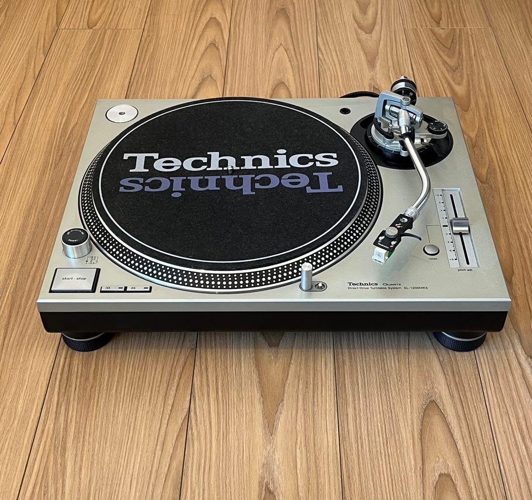 【極美品】Technics SL-1200MK5 カートリッジ、ダストカバー付 極美品】Technics SL-1200MK5 カートリッジ、ダストカバー付