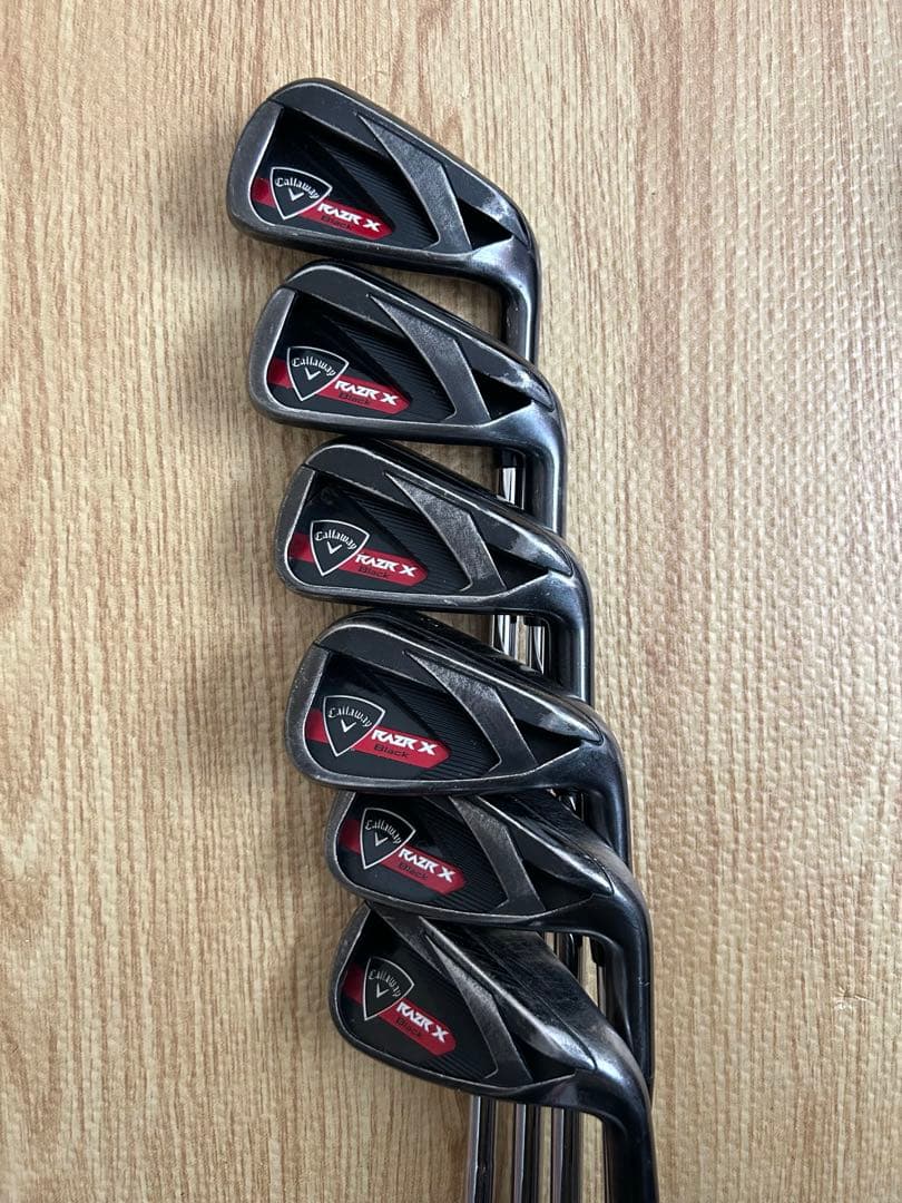 Callaway RAZR X Black アイアンセット 6本セット - メルカリ