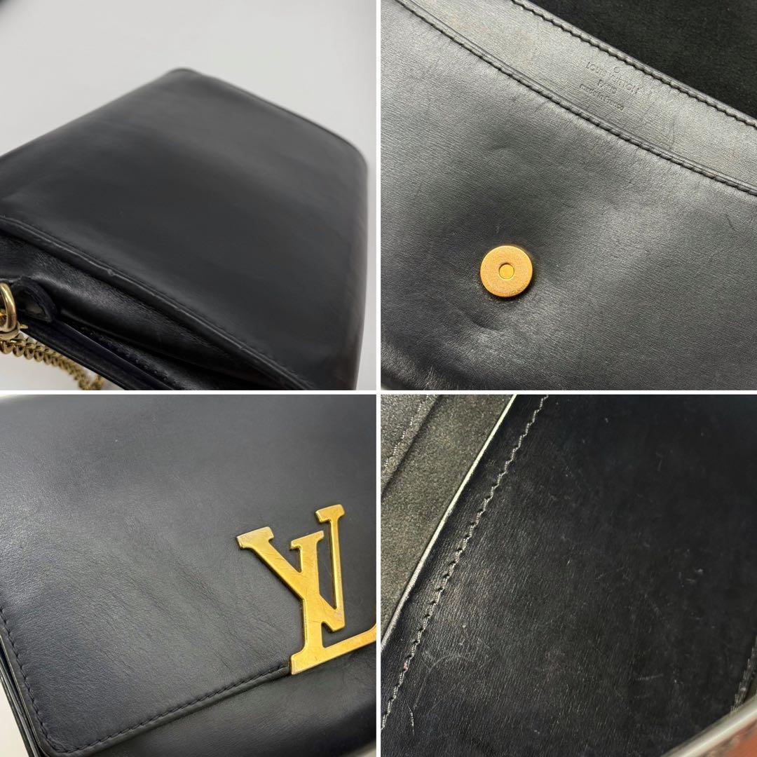 良品✨ルイヴィトン ポシェット ルイーズMM チェーンショルダーバッグ