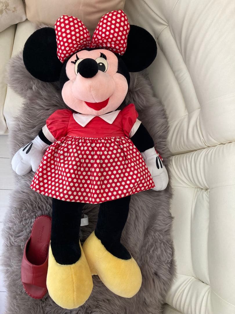 ディズニーリゾート ミニー ぬいぐるみ 特大 ビックサイズ 存在感大