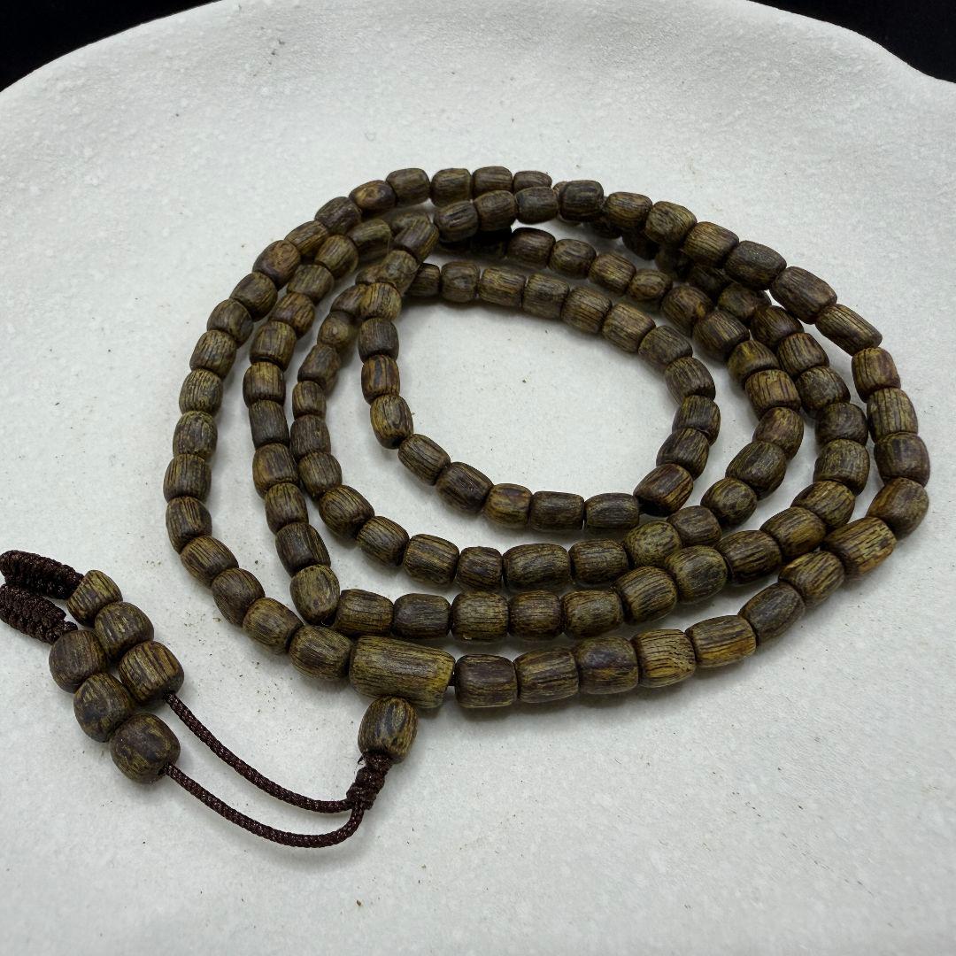 R052 全沈水 極上緑油伽羅 沈香手串 高級ブレスレット重さ：11.5g