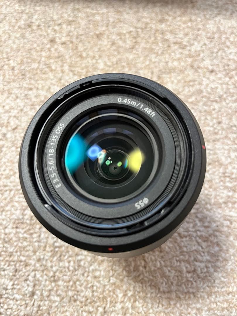 新品同様SONY 18-135mm f3.5-5.6 sel18135 ソニーe