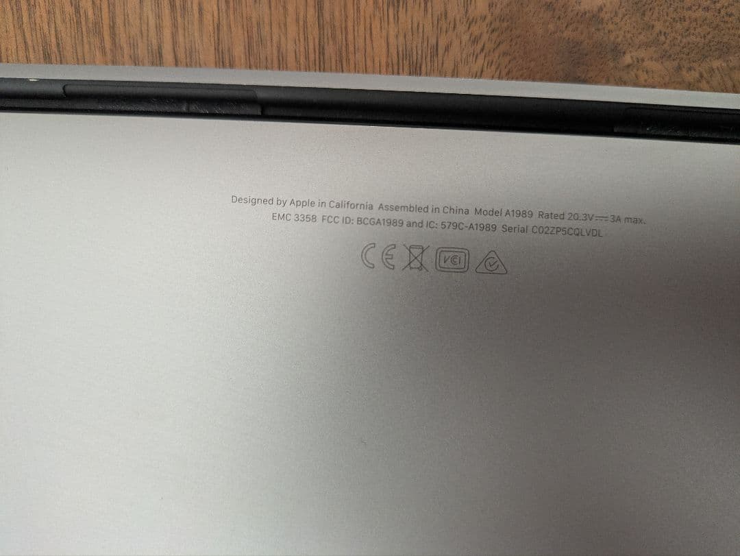 Apple MacBook Pro 13インチ 充放電311回 - メルカリ