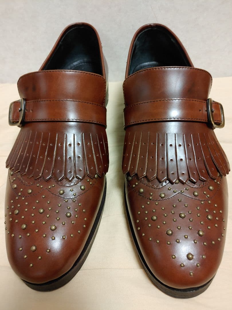 BACCHUS バッカス スタッズ ローファー - メルカリ