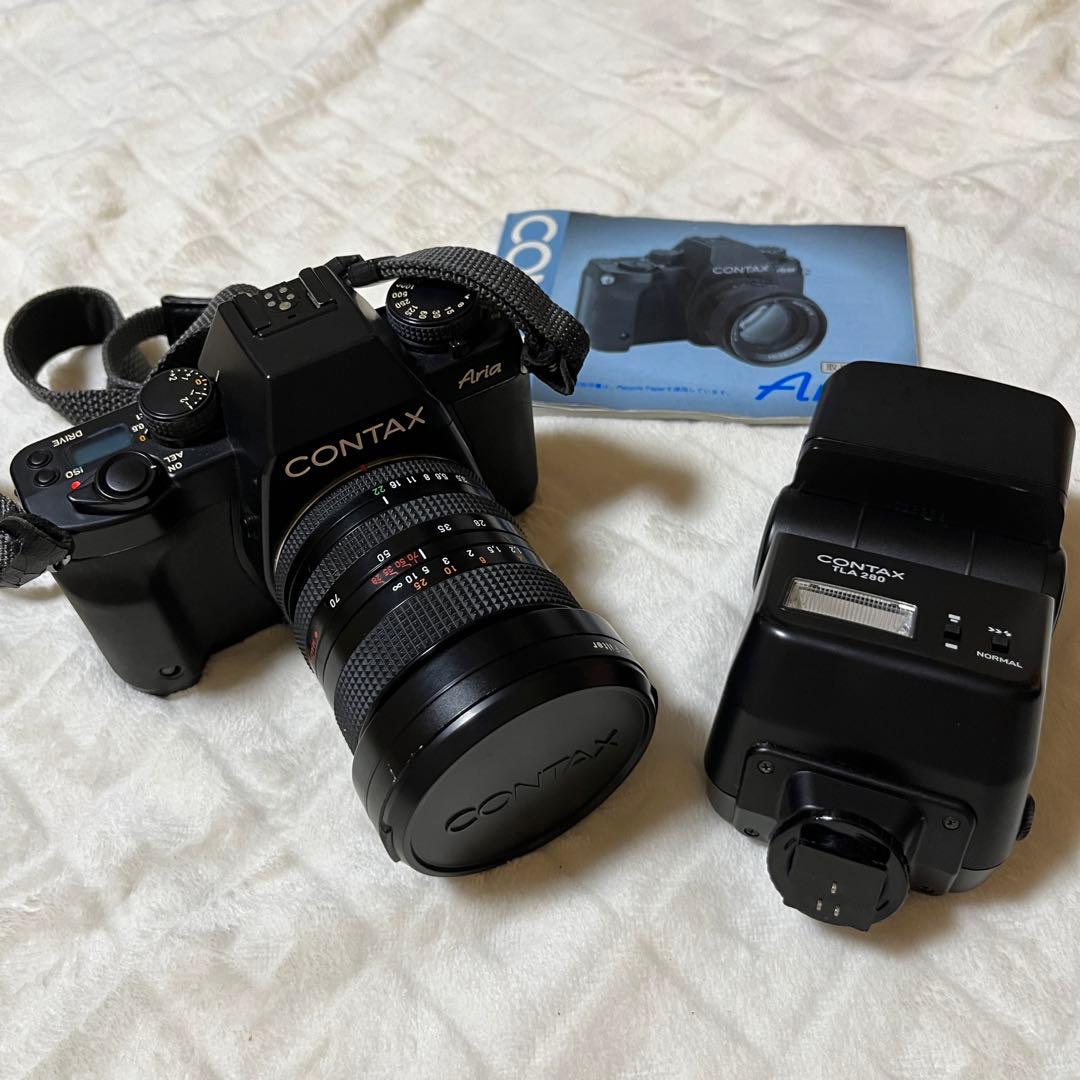 フィルムカメラ　CONTAX Aria （ストロボ付き） CONTAX Aria - 三葉堂寫眞機店オンラインストア