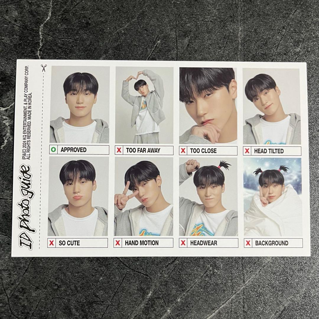 ATEEZ シーグリ サン 証明写真 ID - メルカリ