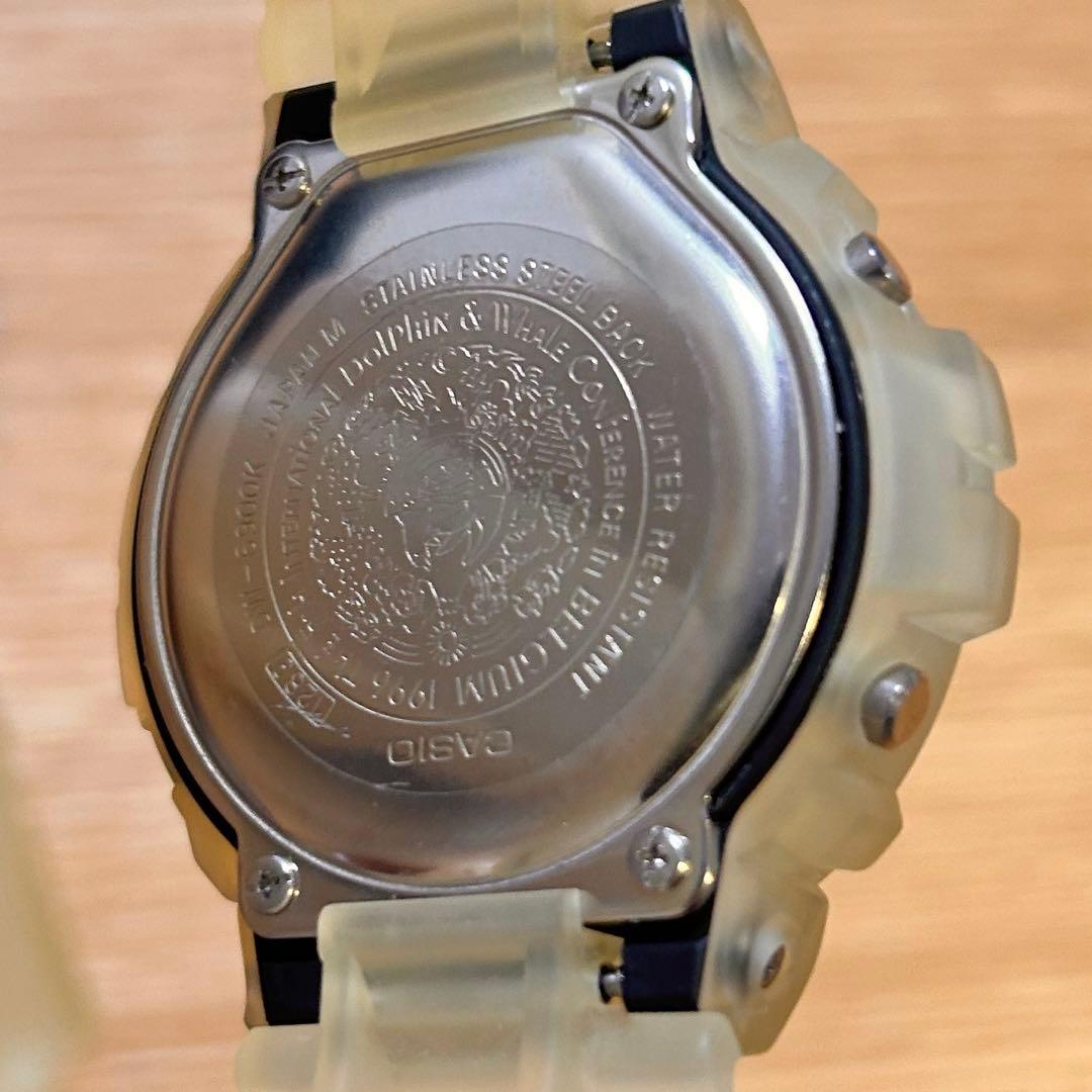 カシオ G-ショック DW-6900K-8AT スケルトン イルカクジラモデル