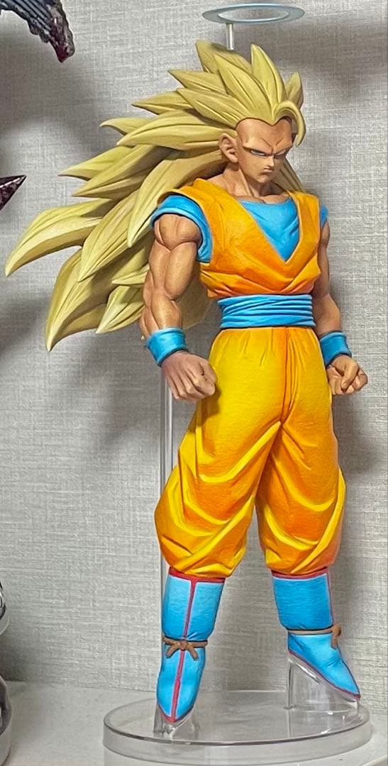 孫悟空 超サイヤ人3 フィギュア リペイント ドラゴンボールZ 一番くじ