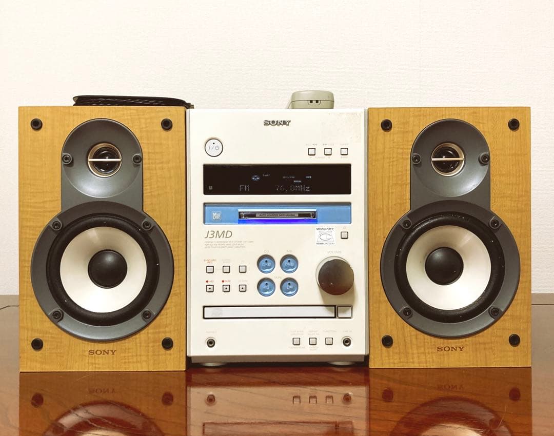 希少の逸品】SONY ミニコンポ HCD-J3MD メンテナンス済み