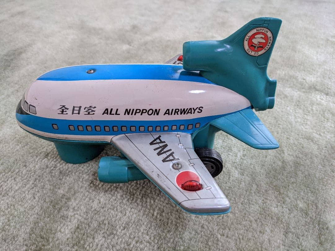 全日空 ANA JA8501 昭和おもちゃ 昭和レトロ ブリキ製 ヴィンテージ