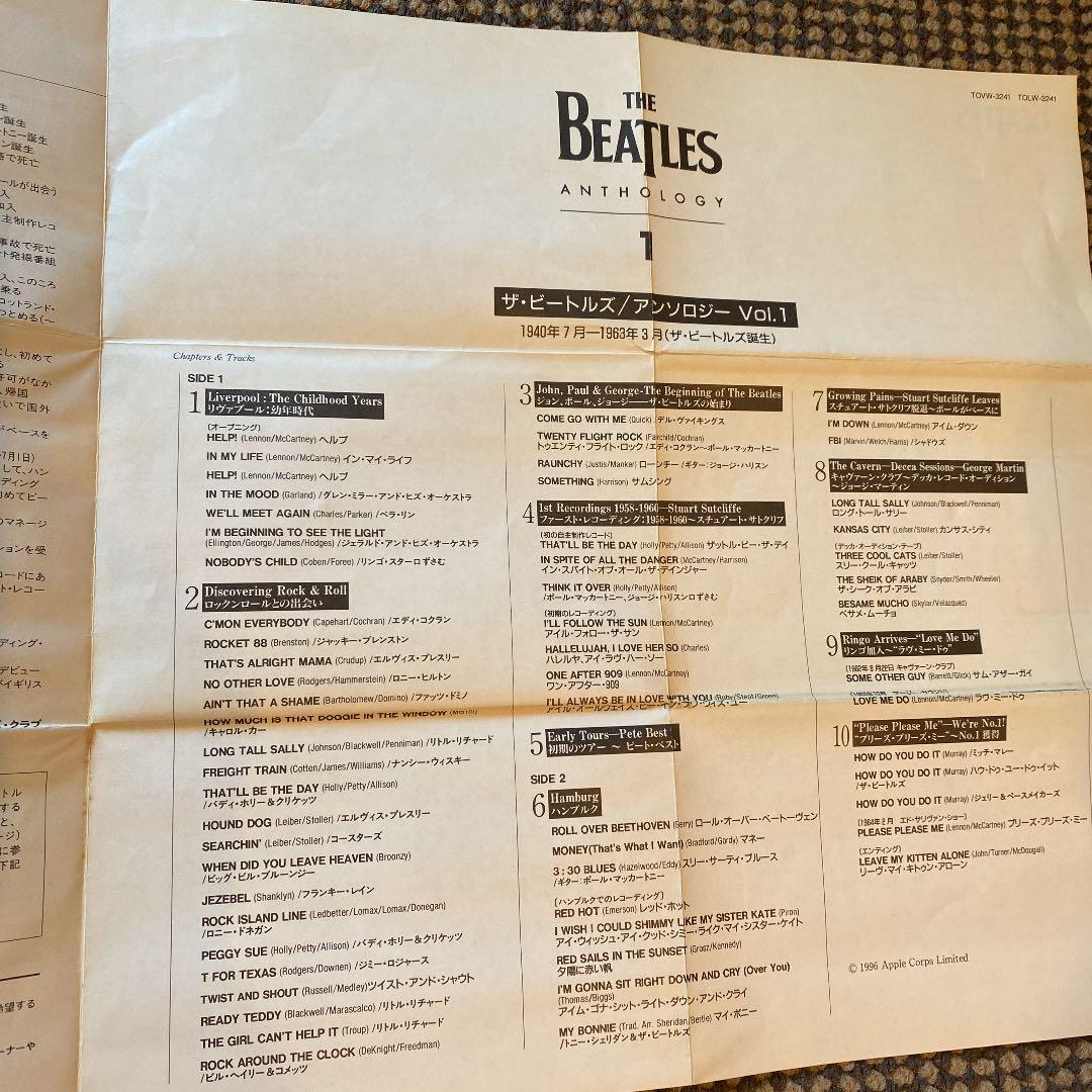 ☆ レア・希少 ☆ VHS ビデオテープ　ザ ・ビートルズ/アンソロジー 全８巻