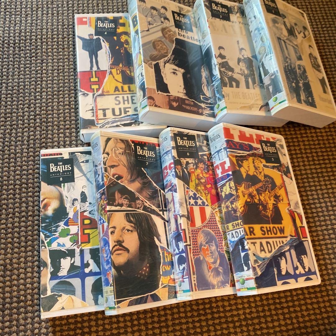 ☆ レア・希少 ☆ VHS ビデオテープ　ザ ・ビートルズ/アンソロジー 全８巻