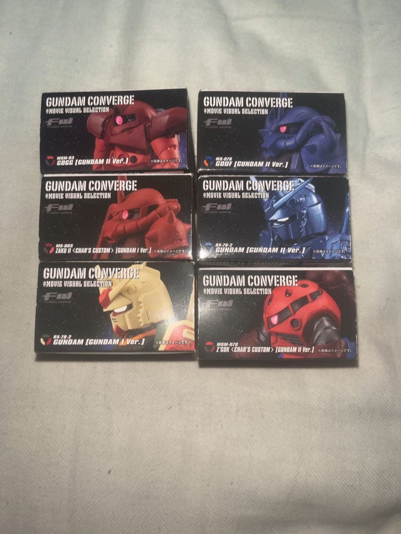 ガンダムコンバージ未開封セット 購入後24時間以内発送可能 - メルカリ