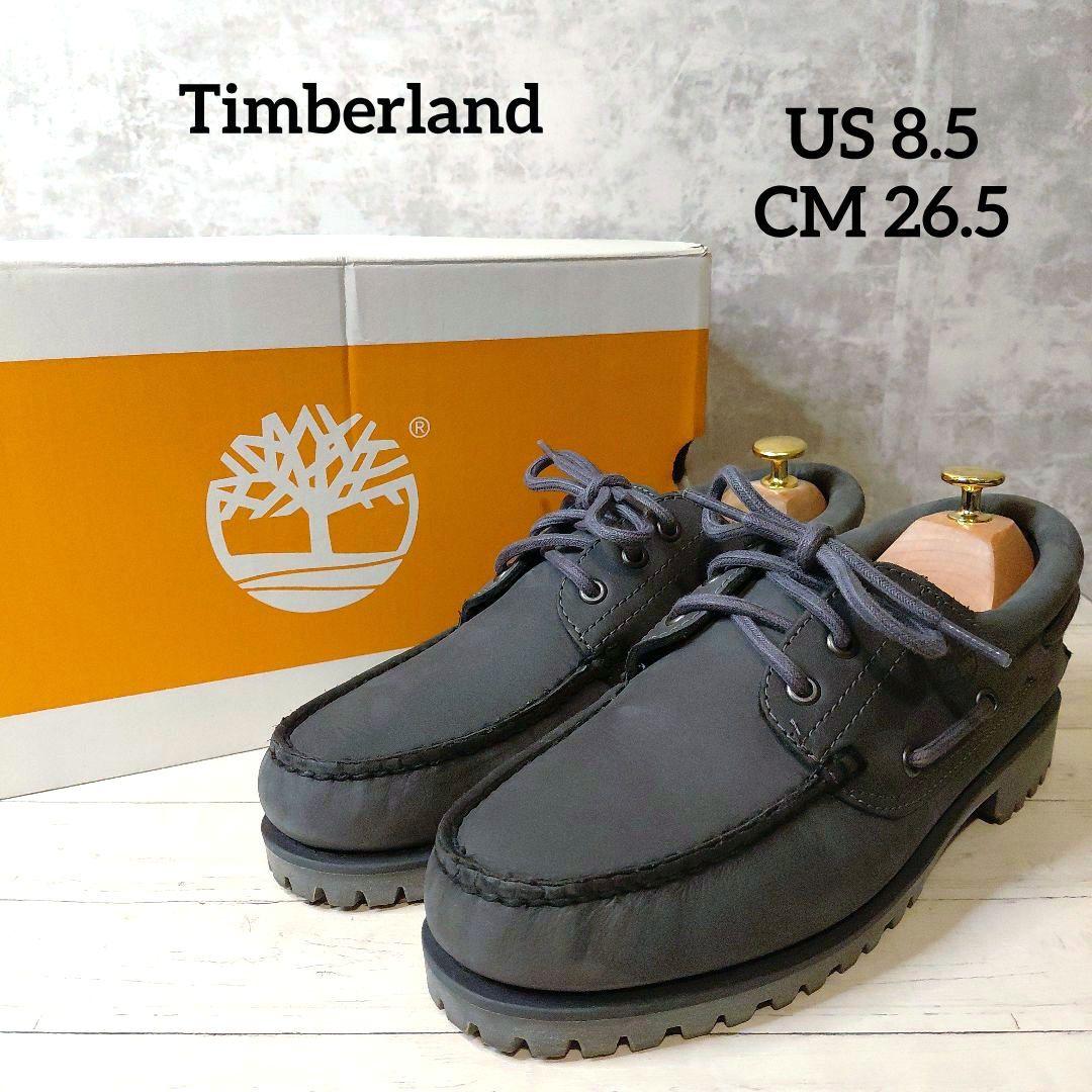 Timberland 3eye 26.5 スリーアイ ヌバック ダークグレー Timberland（ティンバーランド） 3 Eye Classic Lug Dark Grey Nubuck