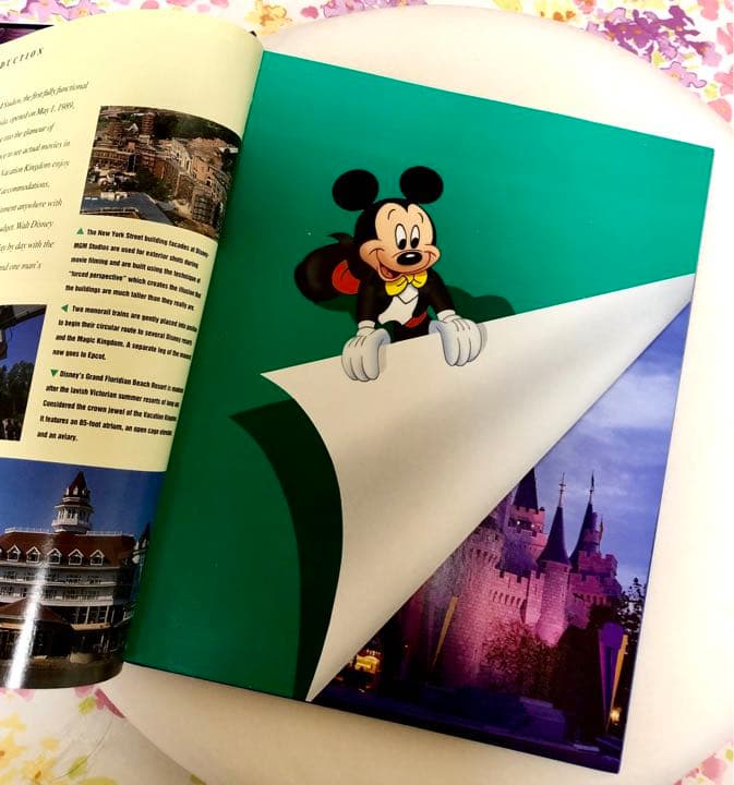 洋書 ウォルトディズニー ワールドリゾート 25周年 写真集 本