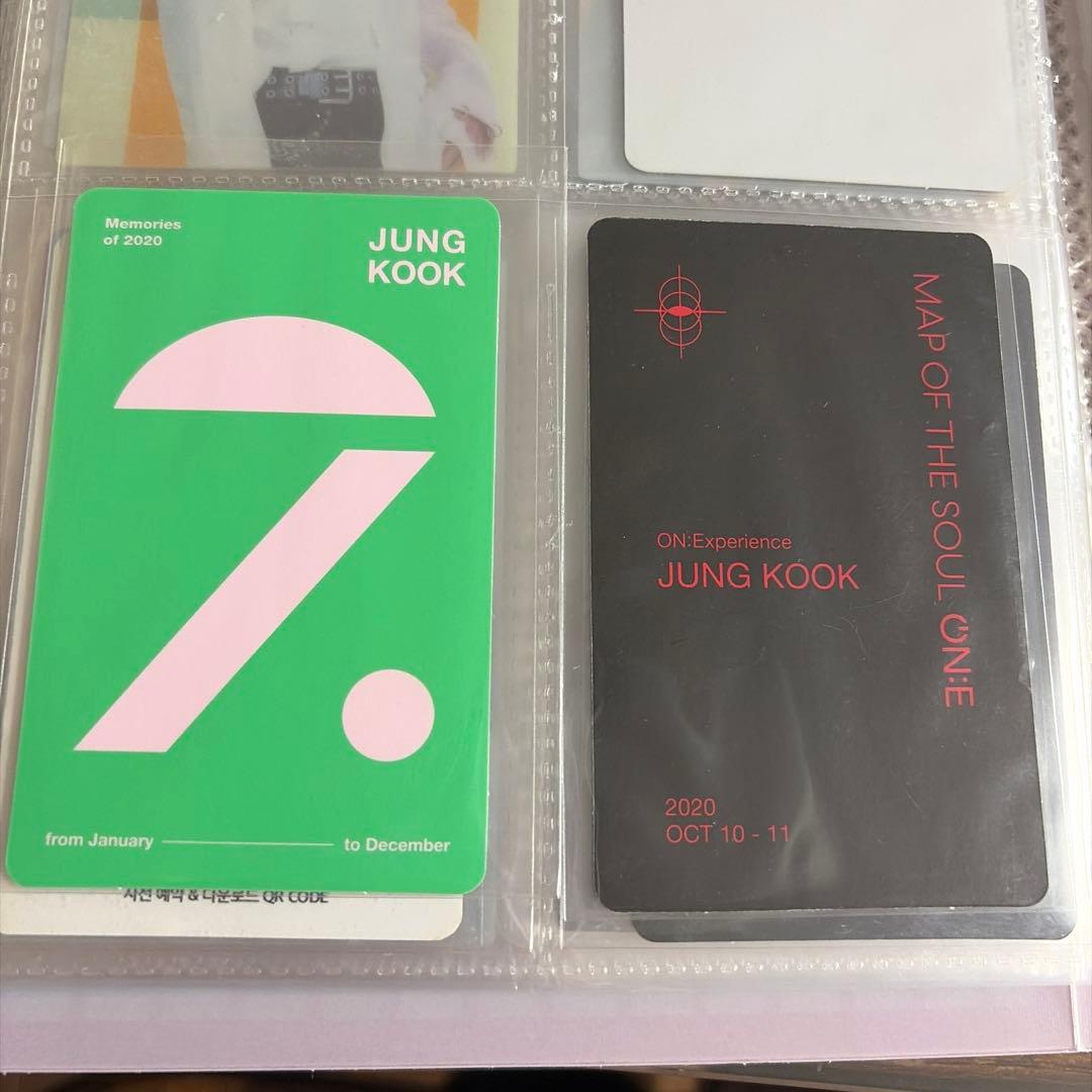 BTS ジョングク Memories MOS ランダムトレカ - メルカリ