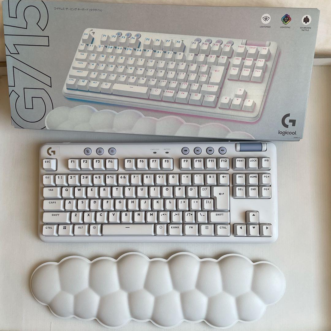 Logicool G715 ロジクール 日本語 Bluetooth タクタイル logicool（ロジクール） G715 ワイヤレスゲーミングキーボード