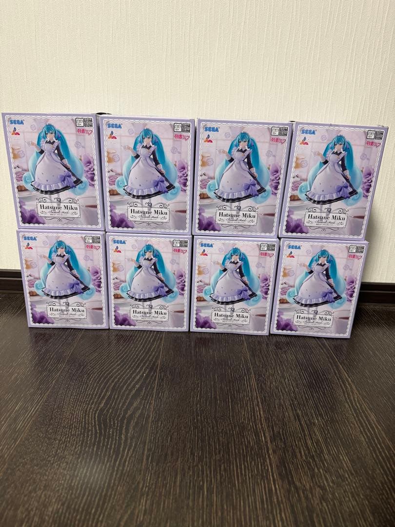 初音ミク- Classical Maid 8個セット 初音ミクシリーズ スタンド付クリアキーチェーン“初音ミク