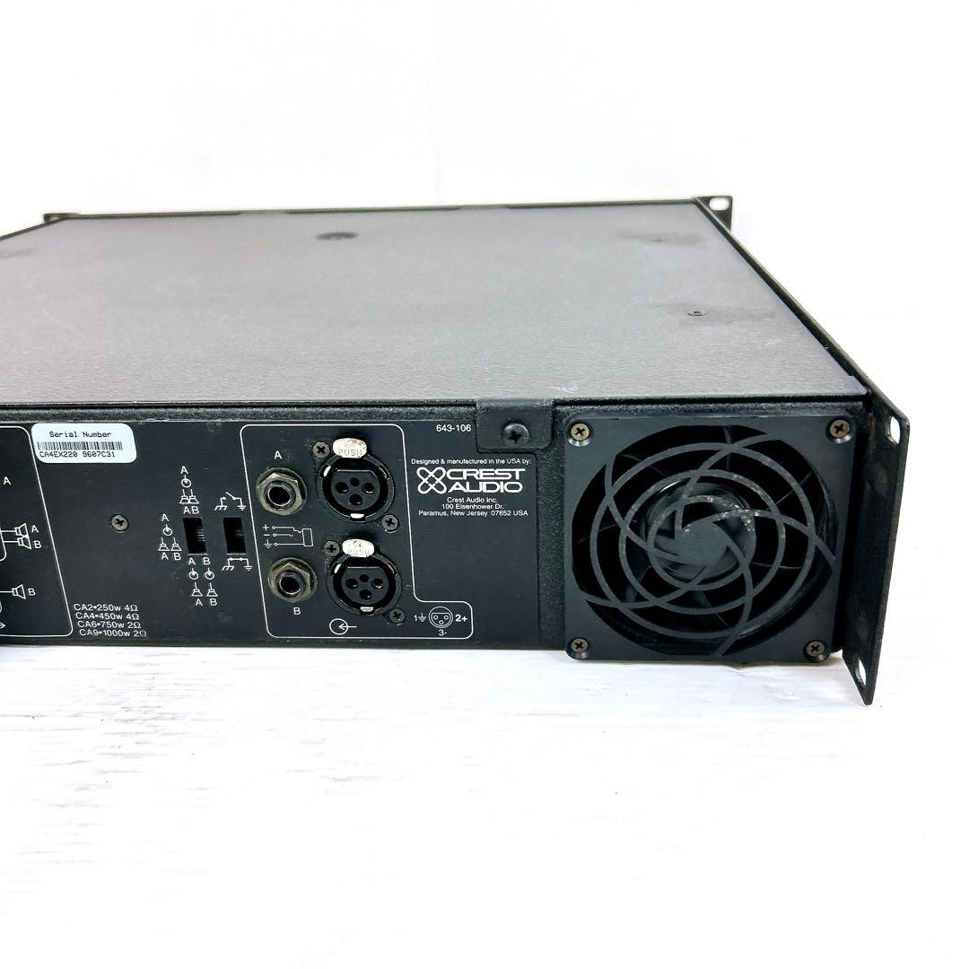 CREST AUDIO クレストオーディオ CA4 ステレオパワーアンプ プロ