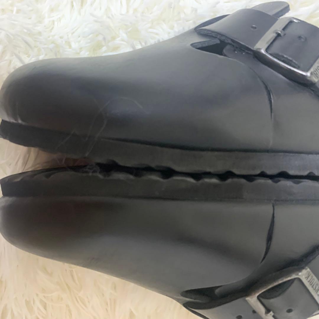 ビルケンシュトック　ロンドン　サボ　レザー　コンフォート　22.5cm 黒