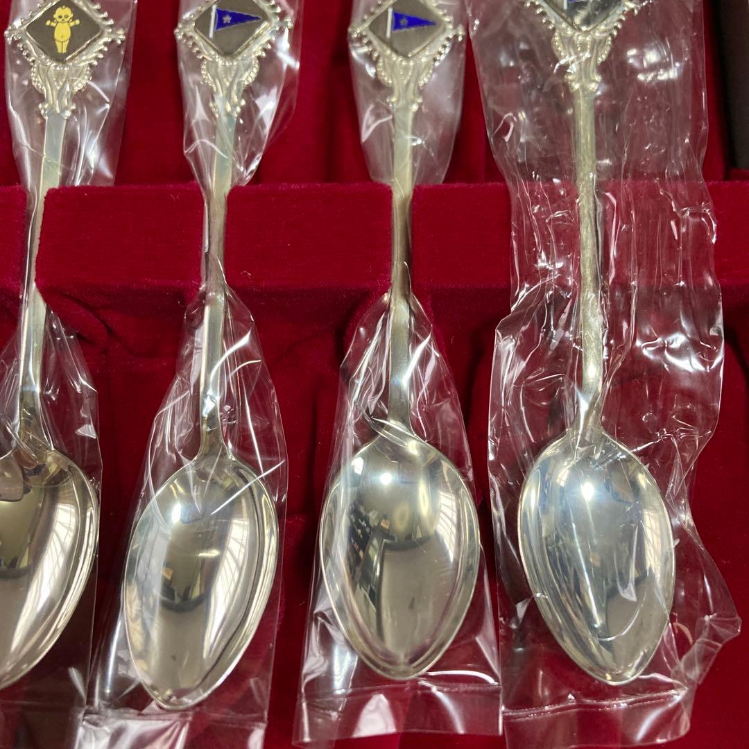 銀のスプーン キューピー＆アヲハタ スターリングシルバースプーン