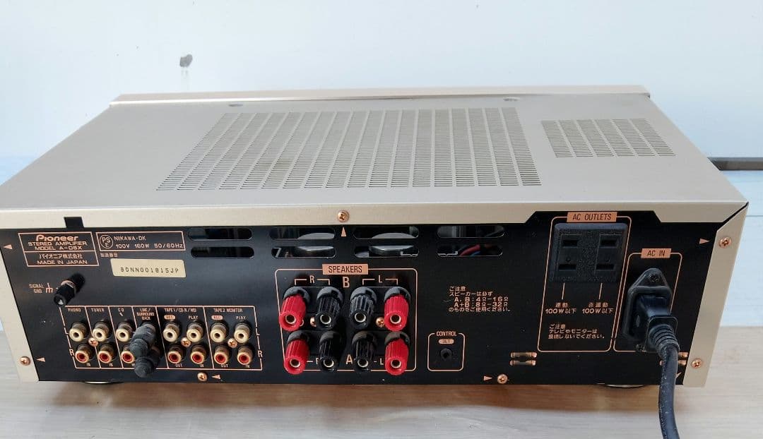 パイオニアプリメインアンプ「Pioneer A-D5X」動作品(よ39) - アンプ卸売り
