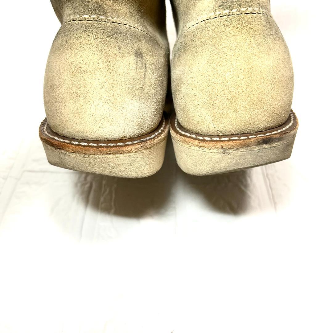 レッドウィング　８１６７　プレーントゥ　スエード　25.0cm 7D　ブーツ