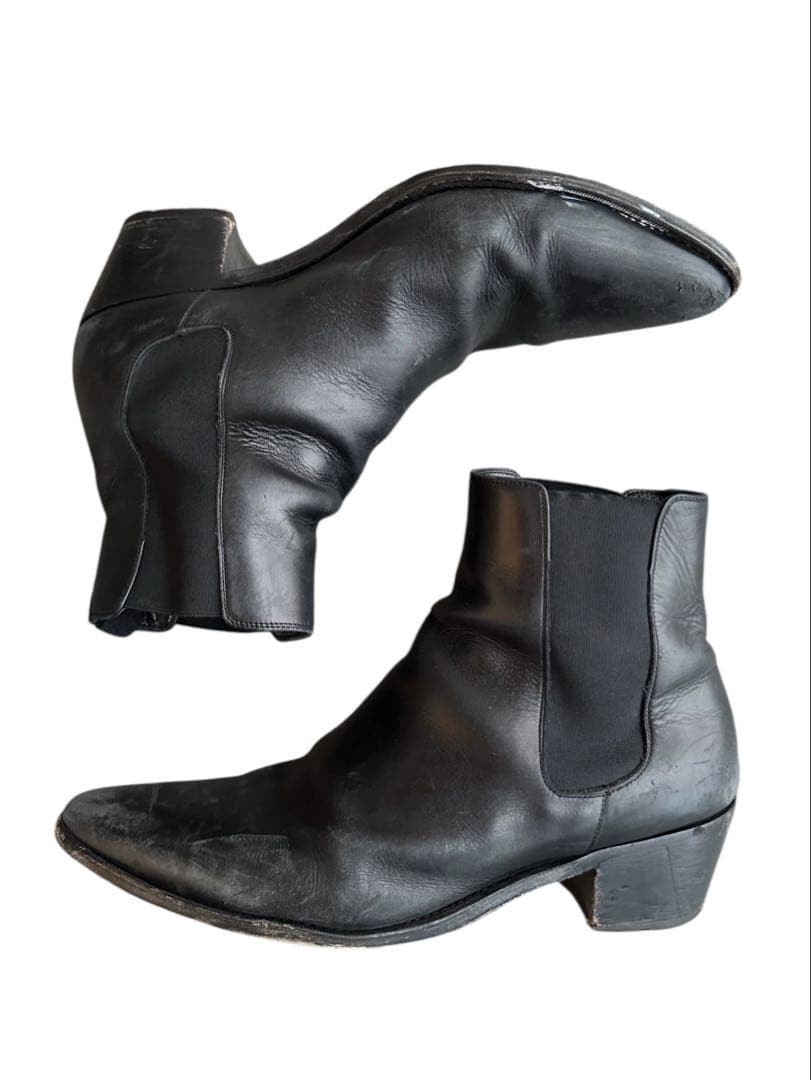 靴 \"celine\"6cm heel jacno boots