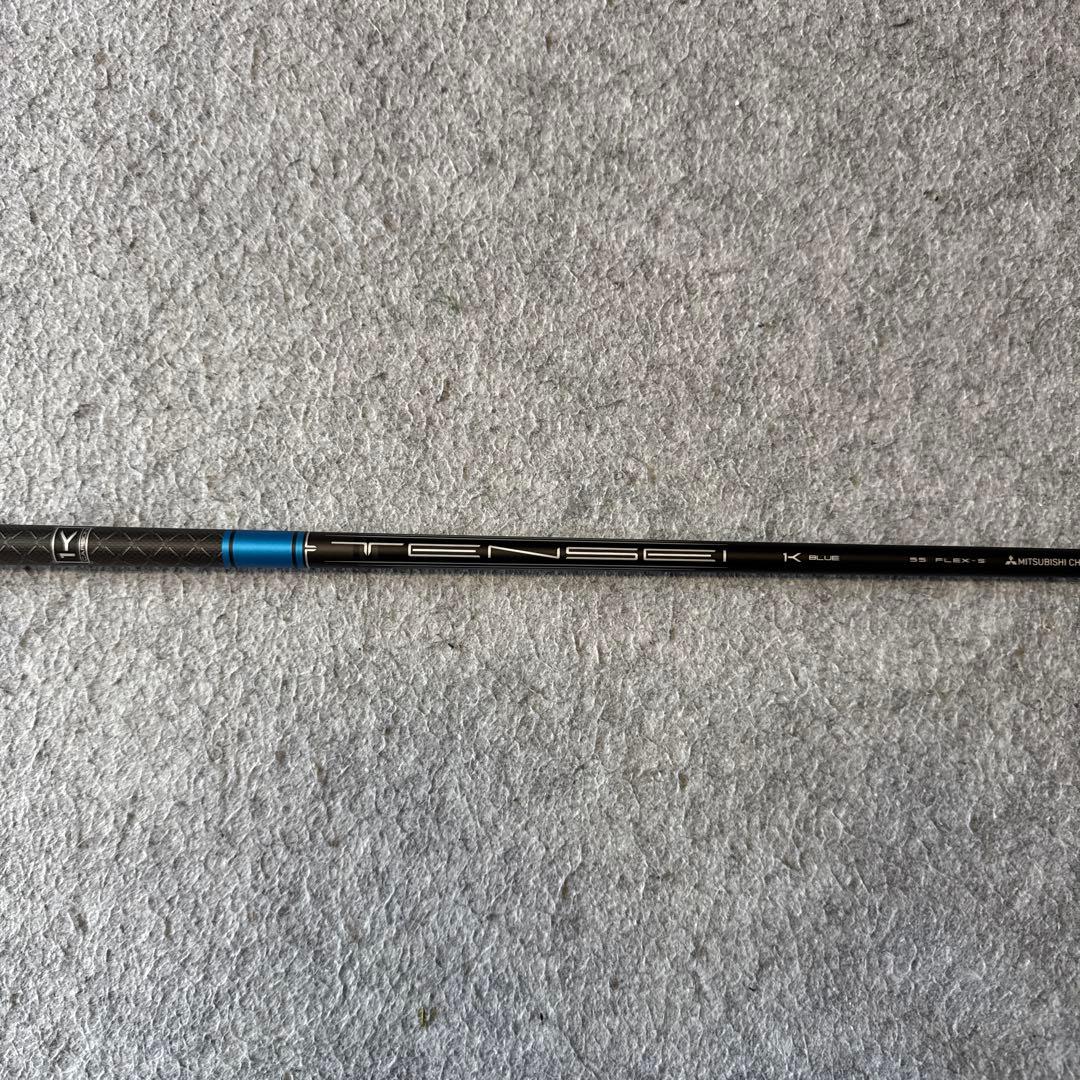 TENSEI 1K BLUE ドライバーシャフト　タイトリスト　55 s ASSEMBLED) Mitsubishi Tensei Pro Blue 1K Driver Shaft with Adapter