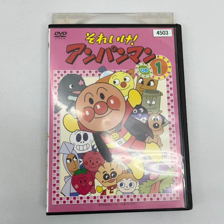 DVD それいけ！アンパンマン テレビアニメ 2006年 1~12巻 レンタル落