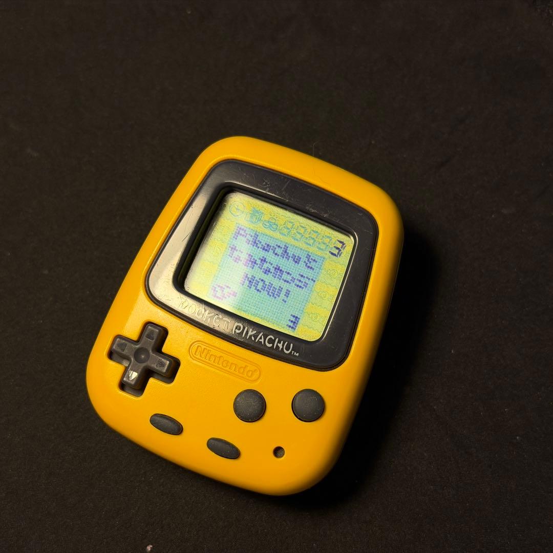 美品】任天堂 ポケットピカチュウ 万歩計 動作確認済み MPG-001 - メルカリ